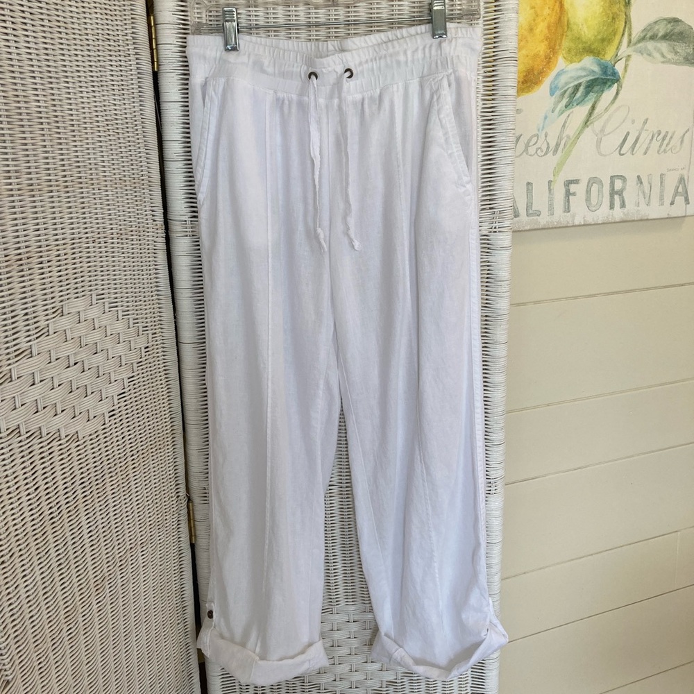 Anthro Linen Beach Pants size XS